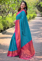 Soft Silk Zari Woven Banarasi Saree