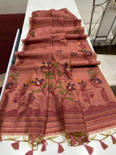 Soft Muga Cotton Jamdani Concept Saree