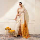 Premium Soft Muga Cotton Colorful Resham Weaving Saree (Product Code: AS-845)