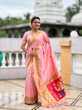 Soft Silk Ganpati Designer Paithani Saree