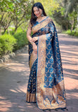 Katan Silk Zari Woven Banarasi Saree