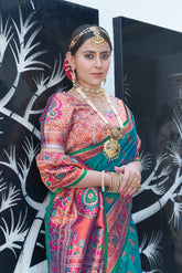 Authentic Paithani Soft Silk Saree