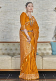 Banarasi Katan Silk Handcrafted Saree