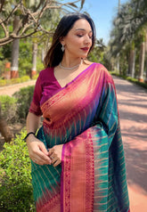 Soft Silk Zari Woven Banarasi Saree