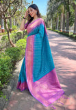 Soft Silk Lining Zari Weaving Saree