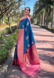 Soft Silk Zari Woven Banarasi Saree