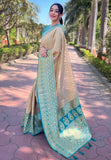Tissue Silk Zari Woven Banarasi Saree