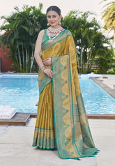Tissue Zari Woven Banarasi Saree