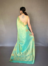 Tissue Silk Jacquard Weaving Saree