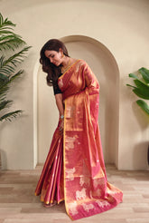 Pichwai Pattern Designer Saree