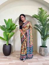 Dola Viscose Digital Printed Pichwai Saree