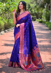 Soft Silk Paithani Saree