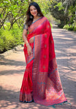 Soft Silk Zari Woven Banarasi Wear Saree