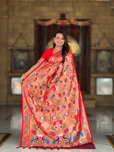 Soft Silk Kanjivaram Paithani Saree