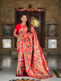 Soft Silk Kanjivaram Paithani Saree