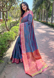 Soft Silk Zari Woven Banarasi Saree