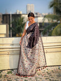 Handcrafted Digital Printed Saree