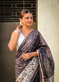 Handcrafted Digital Printed Saree