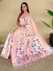 Pure Silk Kanchipuram Full Weaving Wedding Special Paithani Saree
