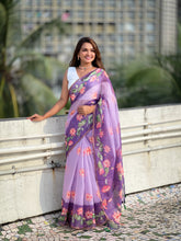 Cotton Pichwai Digital Printed Saree