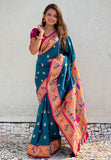Soft Silk Swan Weaves Paithani Saree
