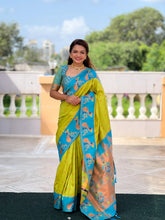 Wedding Wear Soft Silk Paithani Saree