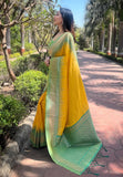 Soft Silk Lining Zari Weaving Saree