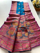 Banarasi Intricate Color Thread Saree