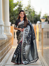 Soft Silk Elephant & Unicorn Motif Pichwai Saree
