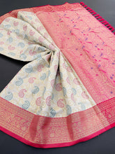 Patola Silk Bandhani Zari Woven Saree