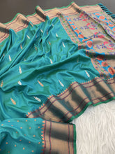 Soft Silk Rich Meenakari Design Paithani Saree
