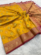 Patola Silk Meenakari Bandhani Saree
