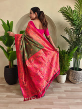 Paithani Silk Meenakari Soft Silk Saree