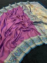 Soft Silk Kadiyal Paithani Saree