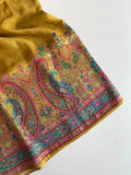 Pure Moonga Silk Kashmiri Placement Weaves Light Weight Saree