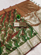 Soft Silk Banarasi Original Meenakari Saree