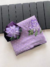 Soft Chiffon Georgette Brush Painted Saree