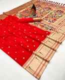 Soft Silk Traditional Paithani Saree