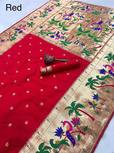 Pure Soft Kanchipuram Paithani Silk Saree