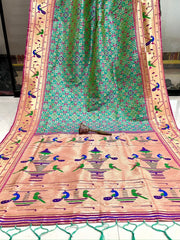 Soft Kanchivaram Patola Paithani Silk Saree