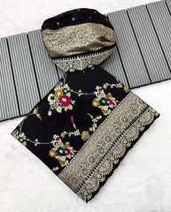 Kanchi Meets Tradition – Khadi Dola Cotton Bridal Saree