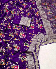 Kanchi Meets Tradition – Khadi Dola Cotton Bridal Saree