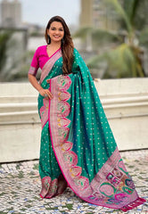 Pashmina Darbari Silk Traditional Artistry Saree