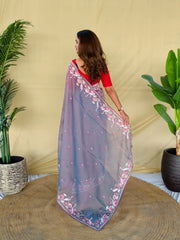 Royal Gabanna Silk Dual Tone Saree