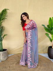 Royal Gabanna Silk Dual Tone Saree