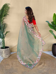 Royal Gabanna Silk Dual Tone Saree