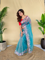 Royal Gabanna Silk Dual Tone Saree