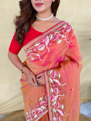 Royal Gabanna Silk Dual Tone Saree