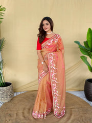 Royal Gabanna Silk Dual Tone Saree