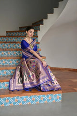 Soft Banarasi Silk Traditional Paithani Saree